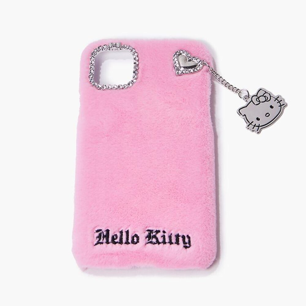 Forever 21 Plush Hello Kitty phone case